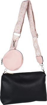 styleBREAKER Taschen Schulterriemen verstellbar geometrisch gemustert mit kleiner Börse, Wechsel Taschengurt, Handyband, Handykette 02013035