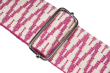 styleBREAKER Taschen Schulterriemen verstellbar Zick-Zack Muster mit kleiner Börse, Wechsel Taschengurt, Handyband, Handykette 02013036