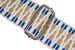 styleBREAKER Taschen Schulterriemen verstellbar Zick-Zack Muster mit kleiner Börse, Wechsel Taschengurt, Handyband, Handykette 02013036