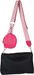 styleBREAKER Taschen Schulterriemen verstellbar Zick-Zack Muster mit kleiner Börse, Wechsel Taschengurt, Handyband, Handykette 02013036