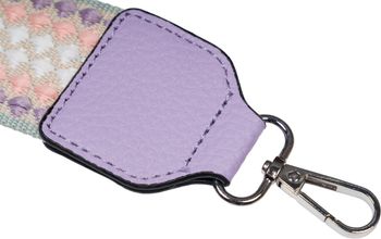 styleBREAKER Taschen Schulterriemen verstellbar Pünktchen Muster mit kleiner Börse, Wechsel Taschengurt, Handyband, Handykette 02013037