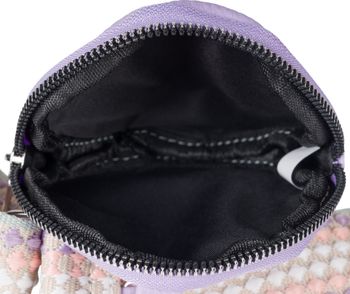 styleBREAKER Taschen Schulterriemen verstellbar Pünktchen Muster mit kleiner Börse, Wechsel Taschengurt, Handyband, Handykette 02013037