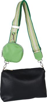 styleBREAKER Taschen Schulterriemen verstellbar Pünktchen Muster mit kleiner Börse, Wechsel Taschengurt, Handyband, Handykette 02013037