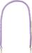 styleBREAKER Taschen Schulterriemen mit eingeflochtener Kette, Wechsel Taschengurt, Handyband, Handykette, Karabiner 02013038