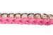 styleBREAKER Taschen Schulterriemen mit eingeflochtener Kette, Wechsel Taschengurt, Handyband, Handykette, Karabiner 02013038