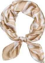 Halstuch Zebra Muster Satin Optik