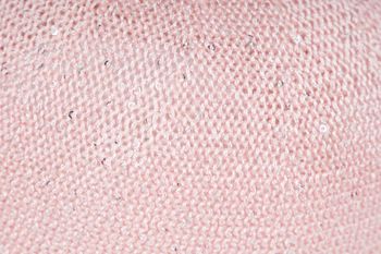 styleBREAKER Damen Sommer Baseball Cap gewebt mit Pailletten | Luftiges Basecap mit Metallschnalle verstellbar | Einfarbige Schildkappe für Strand und Freizeit
