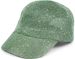 styleBREAKER Damen Sommer Baseball Cap gewebt mit Pailletten | Luftiges Basecap mit Metallschnalle verstellbar | Einfarbige Schildkappe für Strand und Freizeit