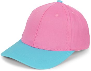 styleBREAKER Unisex Baseball Cap zweifarbig Pastell oder kräftig | 6-Panel Cap mehrfarbig verstellbar mit Schnalle | Sommer Basecap aus Baumwolle