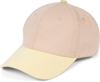 styleBREAKER Unisex Baseball Cap zweifarbig Pastell oder kräftig | 6-Panel Cap mehrfarbig verstellbar mit Schnalle | Sommer Basecap aus Baumwolle