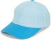 styleBREAKER Unisex Baseball Cap zweifarbig Pastell oder kräftig | 6-Panel Cap mehrfarbig verstellbar mit Schnalle | Sommer Basecap aus Baumwolle