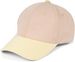styleBREAKER Unisex Baseball Cap zweifarbig Pastell oder kräftig | 6-Panel Cap mehrfarbig verstellbar mit Schnalle | Sommer Basecap aus Baumwolle
