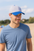 styleBREAKER Unisex Baseball Cap zweifarbig Pastell oder kräftig | 6-Panel Cap mehrfarbig verstellbar mit Schnalle | Sommer Basecap aus Baumwolle