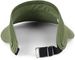 styleBREAKER Papierstroh Visor Cap einfarbig | Sonnenvisier mit elastischem Band und Hakenverschluss | Luftige Schildkappe als Sonnenhut für Damen