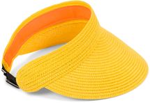 Papierstroh Visor Cap Einfarbig