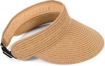 Papierstroh Visor Cap Einfarbig