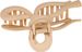 styleBREAKER Damen Haarklammer in Schleifen Form, Haarklemme, Haarspange Kunststoff Schleife, Haarschmuck 04027052