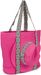 styleBREAKER Papierstroh Strandtasche mit Azteken Muster Bändern | Damen Flechttasche mit Reißverschluss | 50 x 37 x 13 cm