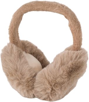 styleBREAKER Damen Ohrenschützer Teddyfell Optik | Flauschige Ohrenwärmer Earmuffs mit flexiblem Bügel | Weiche Winter Ohrschützer für Freizeit Spaziergänge und Outdoor