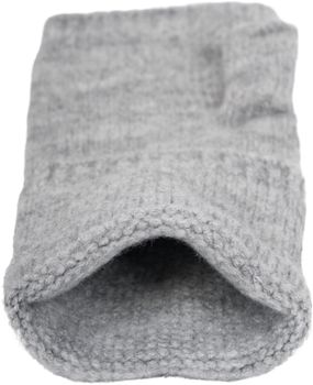 styleBREAKER Damen Fingerlose Strickhandschuhe Einfarbig mit Bund, warme Winter Handschuhe 09010052