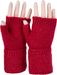 styleBREAKER Damen Fingerlose Strickhandschuhe Einfarbig mit Bund, warme Winter Handschuhe 09010052