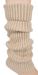 styleBREAKER Damen Beinstulpen mit hohem Wollanteil, extra lange Strickstulpen Winter, Einfarbig, flexibel und warm 08030015