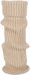 styleBREAKER Damen Beinstulpen mit hohem Wollanteil, extra lange Strickstulpen Winter, Einfarbig, flexibel und warm 08030015