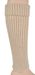 styleBREAKER Damen Beinstulpen mit hohem Wollanteil, extra lange Strickstulpen Winter, Einfarbig, flexibel und warm 08030015