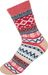 styleBREAKER Damen Norweger Socken mit winterlichem Norweger Muster, warme Stricksocken, One Size 37-41, 1 Paar 08030016