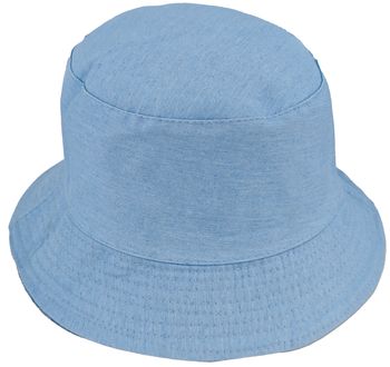 styleBREAKER Damen Wendehut 2-in-1 | Reversible Bucket Hat mit Leopard Print & Unifarbener Denim-Seite | Jeans Fischerhut für Freizeit, Strand, Festival, Sommerhut aus Baumwolle
