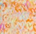 styleBREAKER Damen Loop Schal mit Brushstroke Herz Muster | luftiger Schlauchschal | weiches Halstuch für Frühling und Sommer aus Viskose 79 x 49 cm