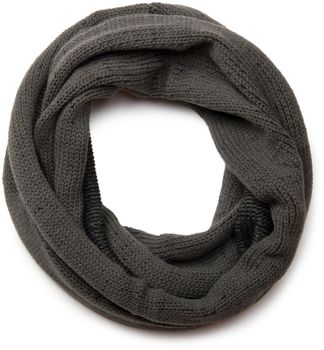 styleBREAKER 2-Teiliges Schal und Mütze Kombi Set, Unisex Strick Loop Schlauchschal mit Strick Beanie Mütze 01018203