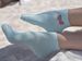 styleBREAKER Damen Socken mit Strass Kirschen Applikation | knöchellang mit Elastikbund | weicher Baumwoll-Mix | One Size 36-41 EU