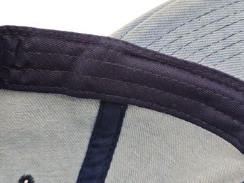 styleBREAKER Jeans Baseball Cap Unisex | Denim Basecap mit Verstellbarer Schnalle | 6-Panel Cap mit Gebogenem Schirm & Luftlöchern | Atmungsaktive Baumwoll-Mütze für Damen & Herren