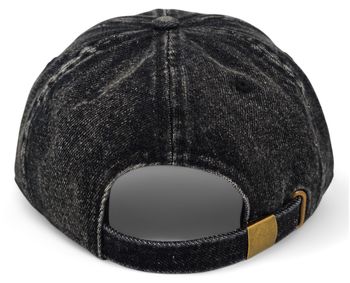 styleBREAKER Jeans Baseball Cap Unisex | Denim Basecap mit Verstellbarer Schnalle | 6-Panel Cap mit Gebogenem Schirm & Luftlöchern | Atmungsaktive Baumwoll-Mütze für Damen & Herren