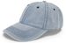 styleBREAKER Jeans Baseball Cap Unisex | Denim Basecap mit Verstellbarer Schnalle | 6-Panel Cap mit Gebogenem Schirm & Luftlöchern | Atmungsaktive Baumwoll-Mütze für Damen & Herren