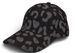 styleBREAKER Baseball Cap Jeans mit Leo Muster | 6-Panel Kappe aus Baumwolle verstellbar | Unisex Basecap Animal Print für Sport & Freizeit
