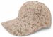 styleBREAKER Damen Baseball Cap mit floralem Ton in Ton Muster | 6-Panel Basecap mit Klettverschluss verstellbar | sportliche Blumenoptik Kappe Streetstyle