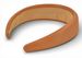 styleBREAKER Damen Haarreif in Kunstleder Optik | breiter Haarreifen gepolstert (Padded Headband) | flexibler Kopfschmuck Clean Chic & Minimal Style