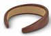 styleBREAKER Damen Haarreif in Kunstleder Optik | breiter Haarreifen gepolstert (Padded Headband) | flexibler Kopfschmuck Clean Chic & Minimal Style