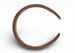 styleBREAKER Damen Haarreif in Kunstleder Optik | breiter Haarreifen gepolstert (Padded Headband) | flexibler Kopfschmuck Clean Chic & Minimal Style