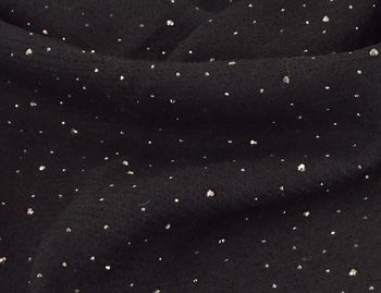 styleBREAKER Damen Feinstrick Dreieckstuch mit Strass Nieten | großes Halstuch 180x70 cm | weiche Viskose & Wolle | wärmendes Schultertuch
