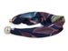 styleBREAKER Damen Vierecktuch mit Perle & Magnetverschluss | 70x70 cm | Blumenmuster Floral Style | Halstuch wie Kette
