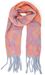 styleBREAKER Damen Webschal mit Herz Muster | langer Winter Schal 180x43 cm | weiche Viskose | dicke Fransen Stola