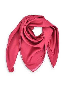 styleBREAKER Damen Halstuch einfarbig | quadratisches Chiffon Nickituch 70x70 cm | Viskose & Polyester | Kopftuch & Bandana