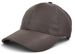 styleBREAKER Unisex Baseball Cap Kunstleder | 6-Panel Leder Optik Basecap mit gebogenem Schirm | Verstellbare Einfarbige Kappe 56-59 cm