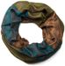 styleBREAKER Damen Loop Schlauchschal mit Blumen, Hibiskus Blüten, Paisley Muster, warm und weich, Tuch, Schal 01018058