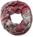 styleBREAKER Damen Loop Schlauchschal mit Blumen, Hibiskus Blüten, Paisley Muster, warm und weich, Tuch, Schal 01018058