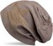 styleBREAKER klassische Unisex Beanie Mütze mit Stern Strass Applikation, warm 04024023
