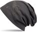 styleBREAKER klassische Unisex Beanie Mütze mit Stern Strass Applikation, warm 04024023